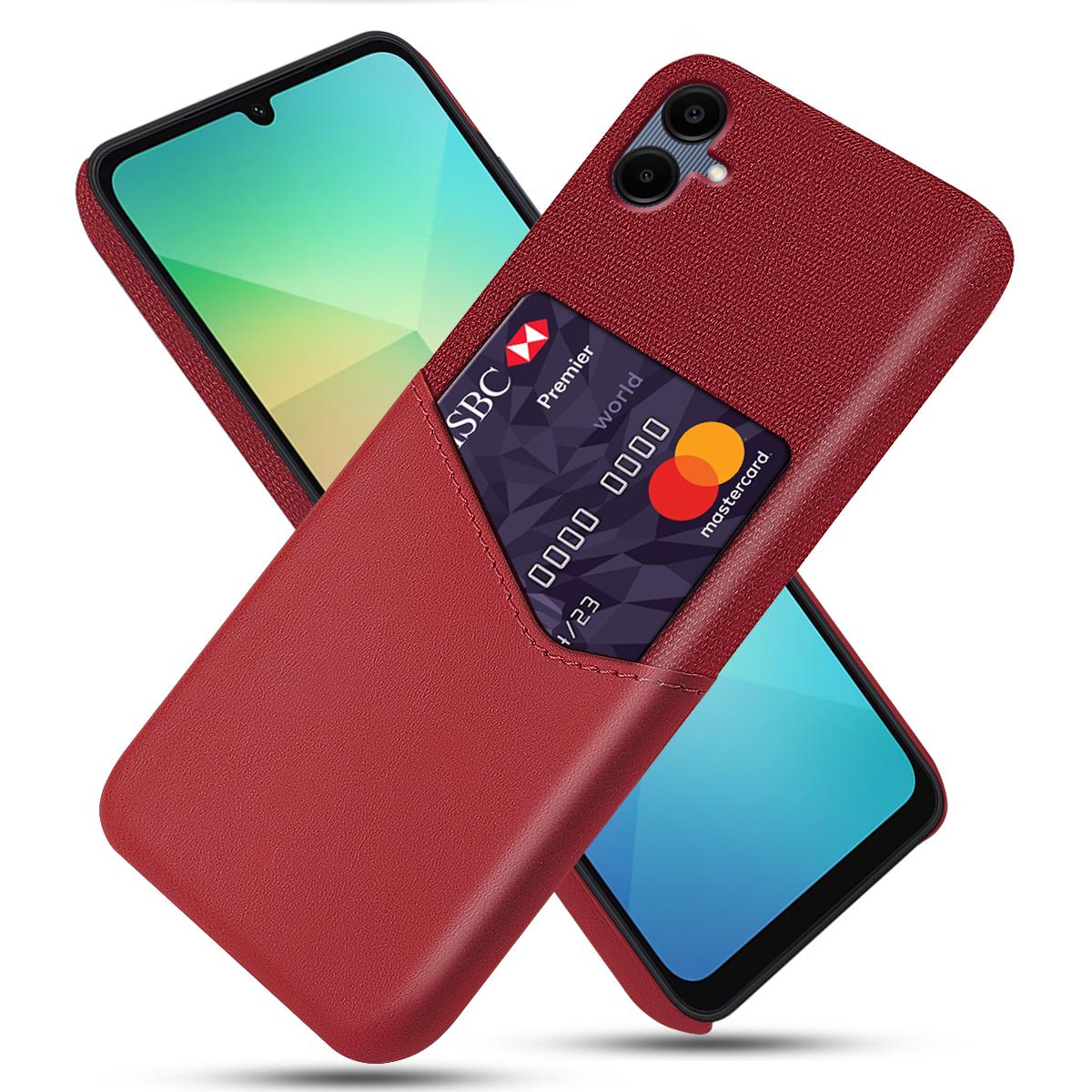 For Samsung Galaxy A06 4G Case Cloth Texture PU Leather Hard PC Card Slot Phone Cover C
For Samsung Galaxy A06 4G Case Cloth Texture PU Leather Hard PC Card Slot Phone Cover C