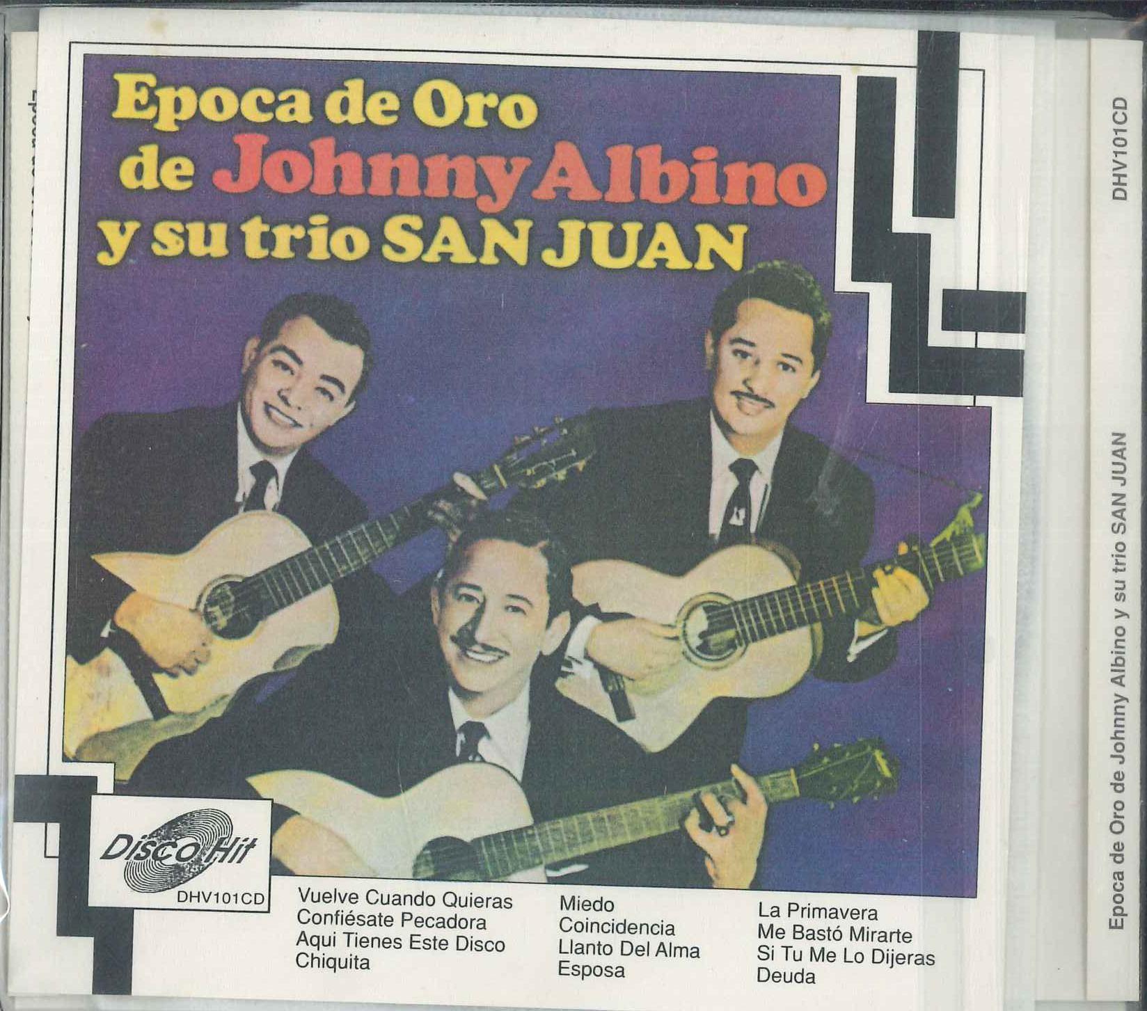 CD VARIOUS - Epoca De Oro De Johnny Albino Y Su DHV101CD DISCO HIT 1991 Mexico Latin Used
CD VARIOUS - Epoca De Oro De Johnny Albino Y Su DHV101CD DISCO HIT 1991 Mexico Latin Used