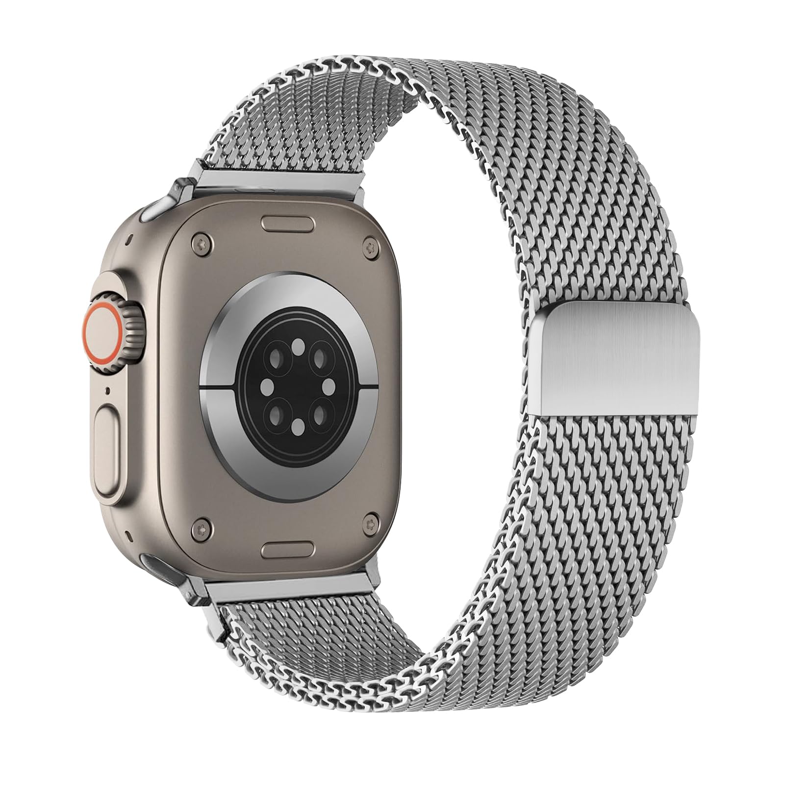 Milanese Strap for Apple Watch bands 40mm 44mm 46mm 45mm 49mm 41mm Thick Metal Bracelet iWatch Series 11 10 9 8 7 6 SE ultra 3 2 49mm 46mm 45mm 44mm серебряный
Milanese Strap for Apple Watch bands 40mm 44mm 46mm 45mm 49mm 41mm Thick Metal Bracelet iWatch Series 11 10 9 8 7 6 SE ultra 3 2 49mm 46mm 45mm 44mm серебряный