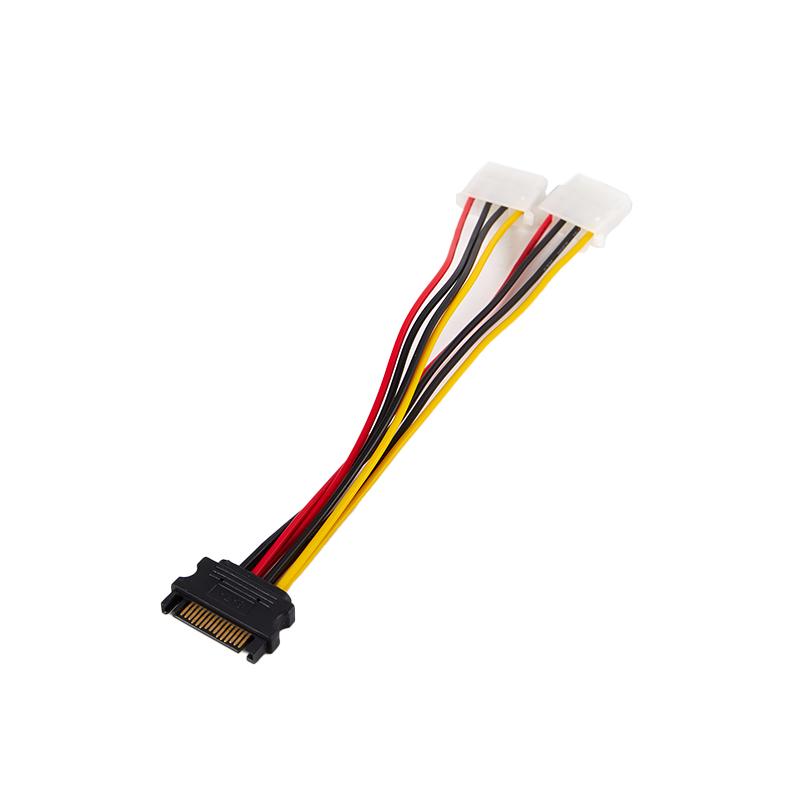 20/30 см Sata 4-контактный штекер Molex Ide двойной большой 4-контактный гнездовой удлинительный кабель-адаптер 
20/30 см Sata 4-контактный штекер Molex Ide двойной большой 4-контактный гнездовой удлинительный кабель-адаптер