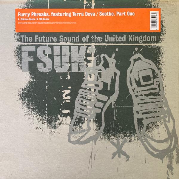 12inch Record FURRY PHREAKS, TERRA DEVA - Soothe Part One FSUKT3 FSUK 1998 UK Dance & Electronica Used
12inch Record FURRY PHREAKS, TERRA DEVA - Soothe Part One FSUKT3 FSUK 1998 UK Dance & Electronica Used