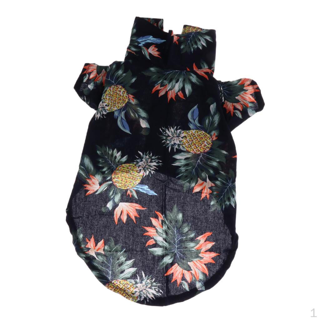 Fashion Floral -shirt Dog Clothes Pineapple Black-M
Fashion Floral -shirt Dog Clothes Pineapple Black-M