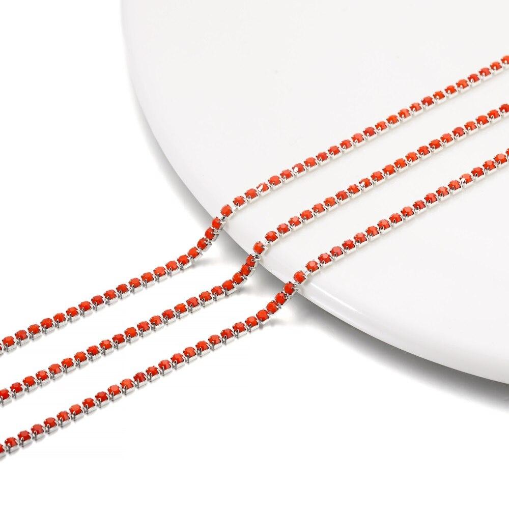 1-метровий ланцюжок зі стразами, срібна основа, скляні стрази, барвисті оздоблювальні ланцюжки для чашок для намиста своїми руками, аксесуари для виготовлення прикрас
1-метровий ланцюжок зі стразами, срібна основа, скляні стрази, барвисті оздоблювальні ланцюжки для чашок для намиста своїми руками, аксесуари для виготовлення прикрас