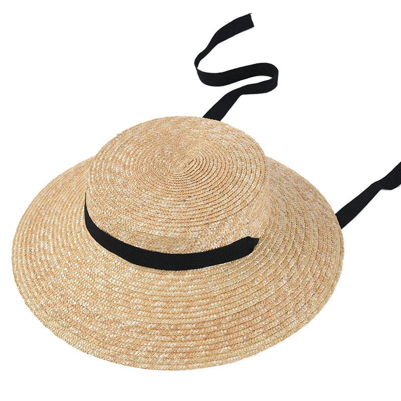 USPOP New French style vintage shallow crown straw hats women straw sun hats long ribbon natural wheat straw beach hat 56-58 CM
USPOP New French style vintage shallow crown straw hats women straw sun hats long ribbon natural wheat straw beach hat 56-58 CM