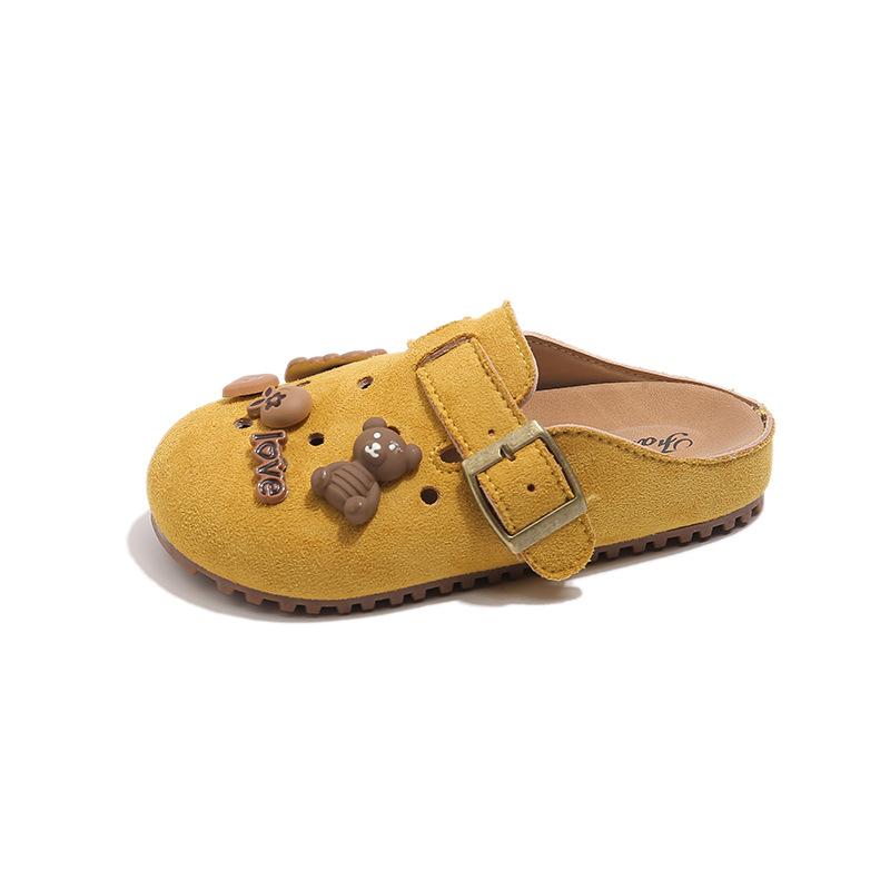 Fashion Children Mules 2025 Girls Spring Autumn New Fashion Korean Style Soft Bottom Non-slip Versatile Cut-outs Sweet Casual Slippers 30 жёлтый
Fashion Children Mules 2025 Girls Spring Autumn New Fashion Korean Style Soft Bottom Non-slip Versatile Cut-outs Sweet Casual Slippers 30 жёлтый