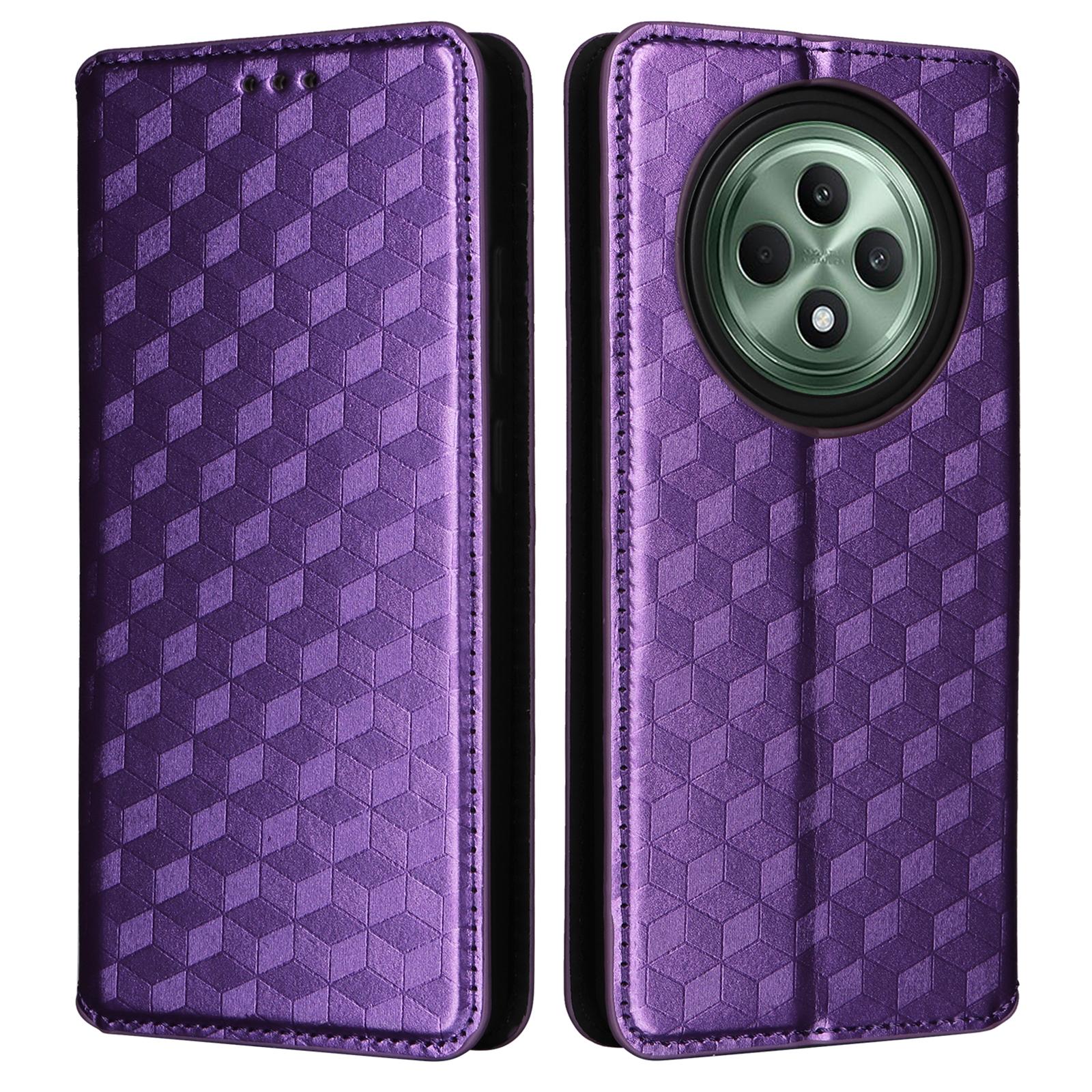 For Oppo Reno12 F 5G/Oppo F27 5G Case Leather Wallet Phone Cover Rhombus Imprinted Purple
For Oppo Reno12 F 5G/Oppo F27 5G Case Leather Wallet Phone Cover Rhombus Imprinted Purple