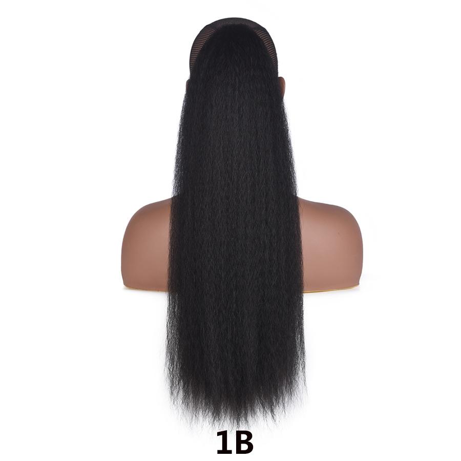 Кудрявый прямой длинный хвостик для наращивания волос 22 дюйма Волшебная паста термостойкая обертка вокруг хвоста яки для чернокожих женщин
Кудрявый прямой длинный хвостик для наращивания волос 22 дюйма Волшебная паста термостойкая обертка вокруг хвоста яки для чернокожих женщин