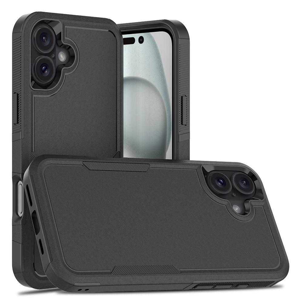 Чехол для iPhone 16 Plus 2-в-1 ПК+ТПУ Противоударный чехол для телефона Black
Чехол для iPhone 16 Plus 2-в-1 ПК+ТПУ Противоударный чехол для телефона Black