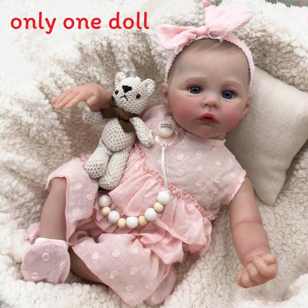 Silicone Girl Doll 49cm With Realistic Meadow3d Skin For Collectors And Gift Use
Silicone Girl Doll 49cm With Realistic Meadow3d Skin For Collectors And Gift Use