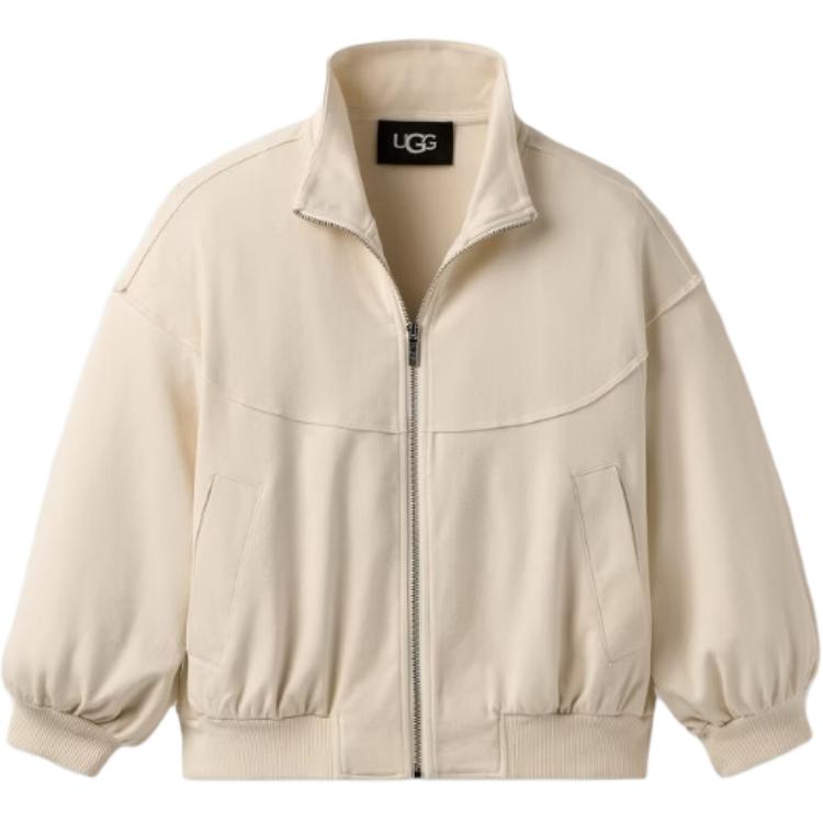 UGG Solid Color Stand Collar Zip Jacket Women jackets 1175151-CRM L
UGG Solid Color Stand Collar Zip Jacket Women jackets 1175151-CRM L