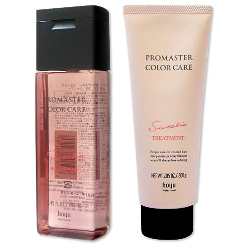 Набор для продажи hoyu Hoyu Promaster Color Care Sweetia Shampoo 250 мл x Treatment 200 г Набор
Набор для продажи hoyu Hoyu Promaster Color Care Sweetia Shampoo 250 мл x Treatment 200 г Набор