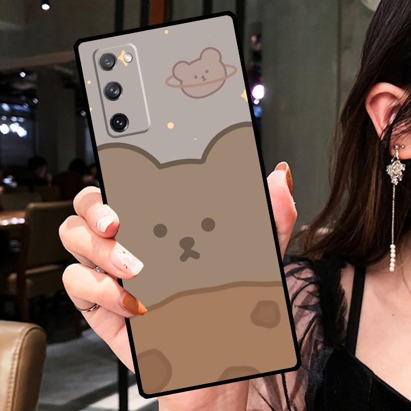 Kawaii милый медведь корейский чехол с животными для Samsung Galaxy S22 S10 S9 Plus Note 10 Note 20 Ultra S20 FE S21 Ultra чехол для телефона Galaxy S8
Kawaii милый медведь корейский чехол с животными для Samsung Galaxy S22 S10 S9 Plus Note 10 Note 20 Ultra S20 FE S21 Ultra чехол для телефона Galaxy S8