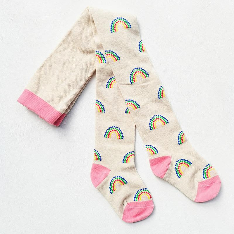 1 PCS New Spring Girls Cartoon Rainbow Tights Kids Stockings Autumn Baby Girl Clothes Tights for Girls Striped Pantyhose 7-8(height106-115cm)
1 PCS New Spring Girls Cartoon Rainbow Tights Kids Stockings Autumn Baby Girl Clothes Tights for Girls Striped Pantyhose 7-8(height106-115cm)