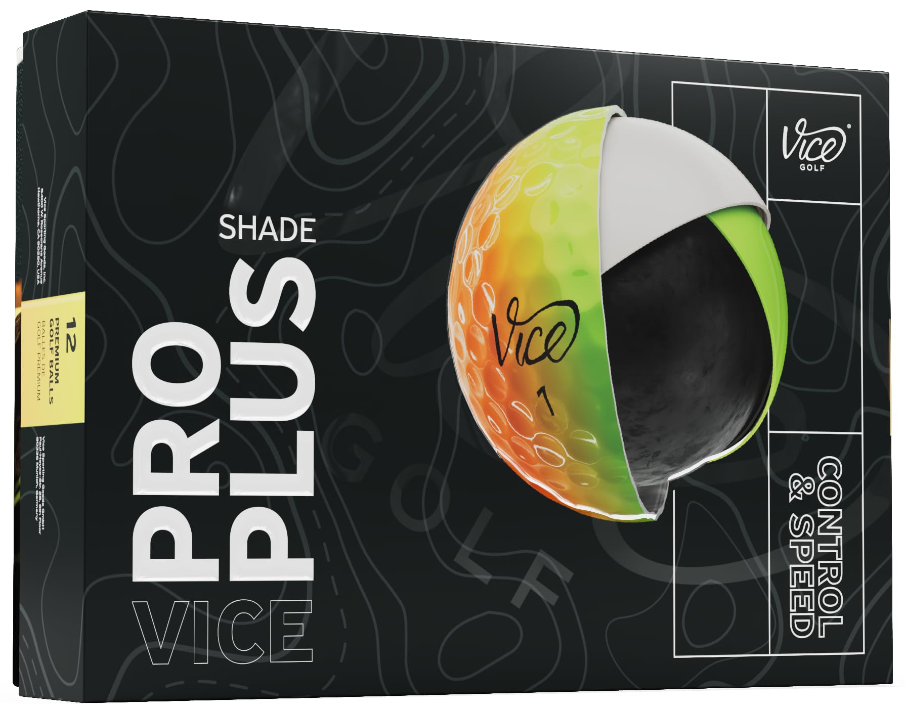 Vice Golf Vice Golf Pro Plus 1 дюжина 12 мячей, напрямую импортированных из США, продукт, модель США, мяч для гольфа, оттенок желтый
Vice Golf Vice Golf Pro Plus 1 дюжина 12 мячей, напрямую импортированных из США, продукт, модель США, мяч для гольфа, оттенок желтый