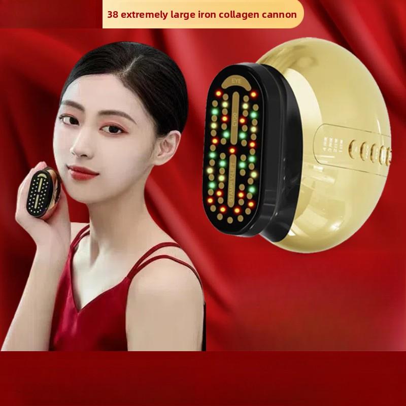 Big Iron Collagen Cannon Pro Gold Dot Matrix Lift Firming Facial Ultrasonic Photon Anti-Aging золотий
Big Iron Collagen Cannon Pro Gold Dot Matrix Lift Firming Facial Ultrasonic Photon Anti-Aging золотий