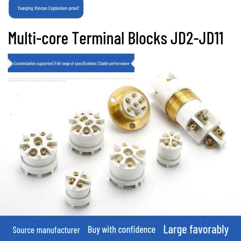 JD Multi-Core Mine Explosion-Proof Switch Box: High Current Terminal Block 4 Core * 30
JD Multi-Core Mine Explosion-Proof Switch Box: High Current Terminal Block 4 Core * 30