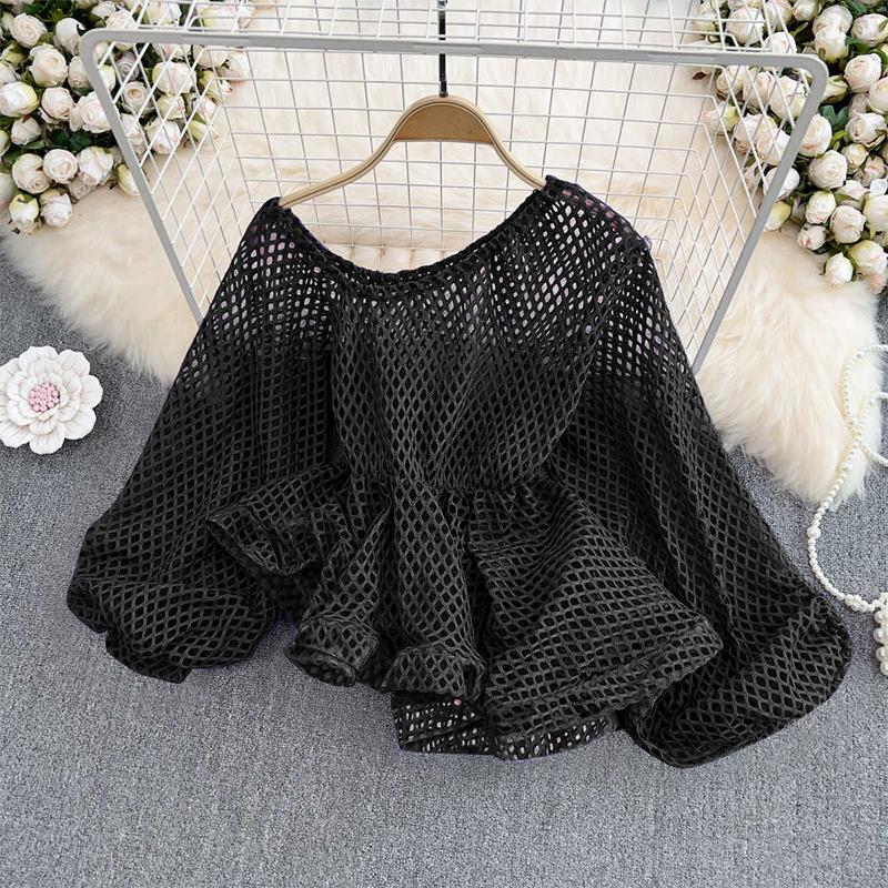 ZANZEA Женские элегантные блузки с открытыми плечами и длинным рукавом с открытой талией 2XL чёрный
ZANZEA Женские элегантные блузки с открытыми плечами и длинным рукавом с открытой талией 2XL чёрный