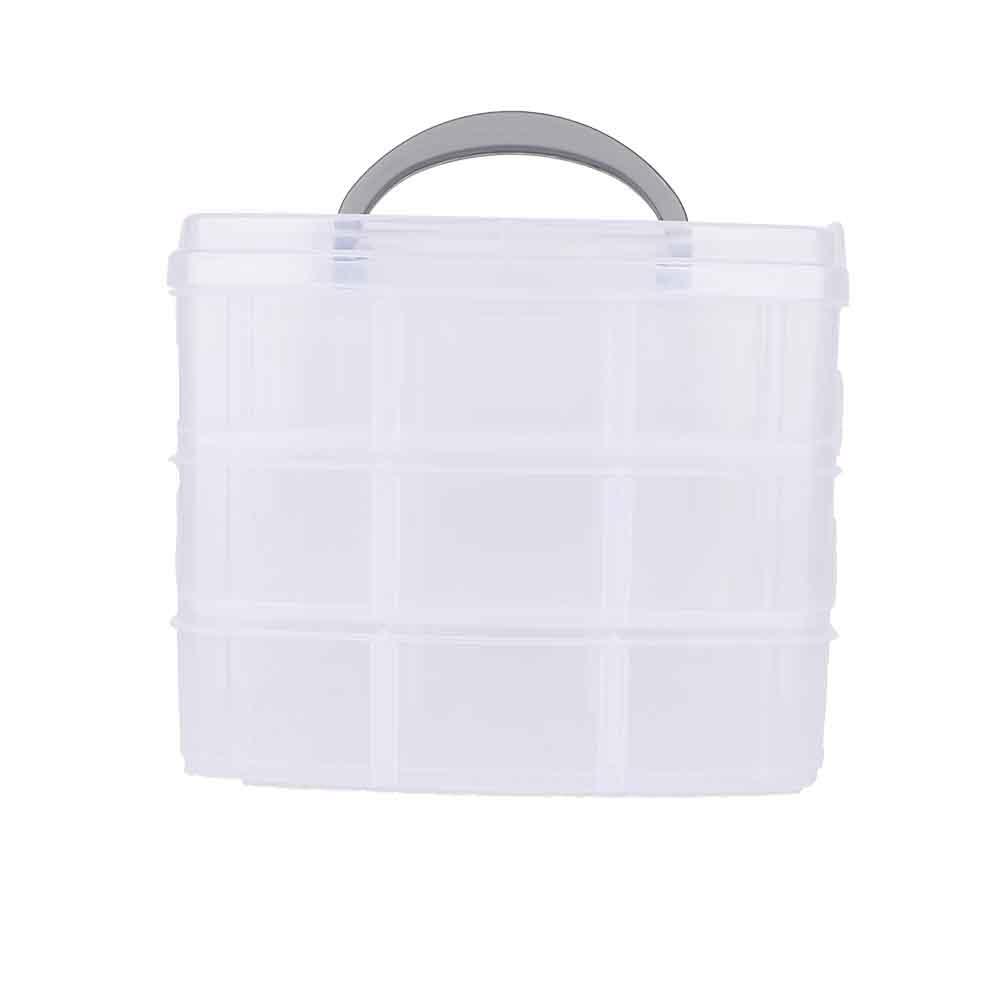Plastic Detachable 3 Layers Nail Art Tool Storage Box Jewelry Container (Pink)
Plastic Detachable 3 Layers Nail Art Tool Storage Box Jewelry Container (Pink)