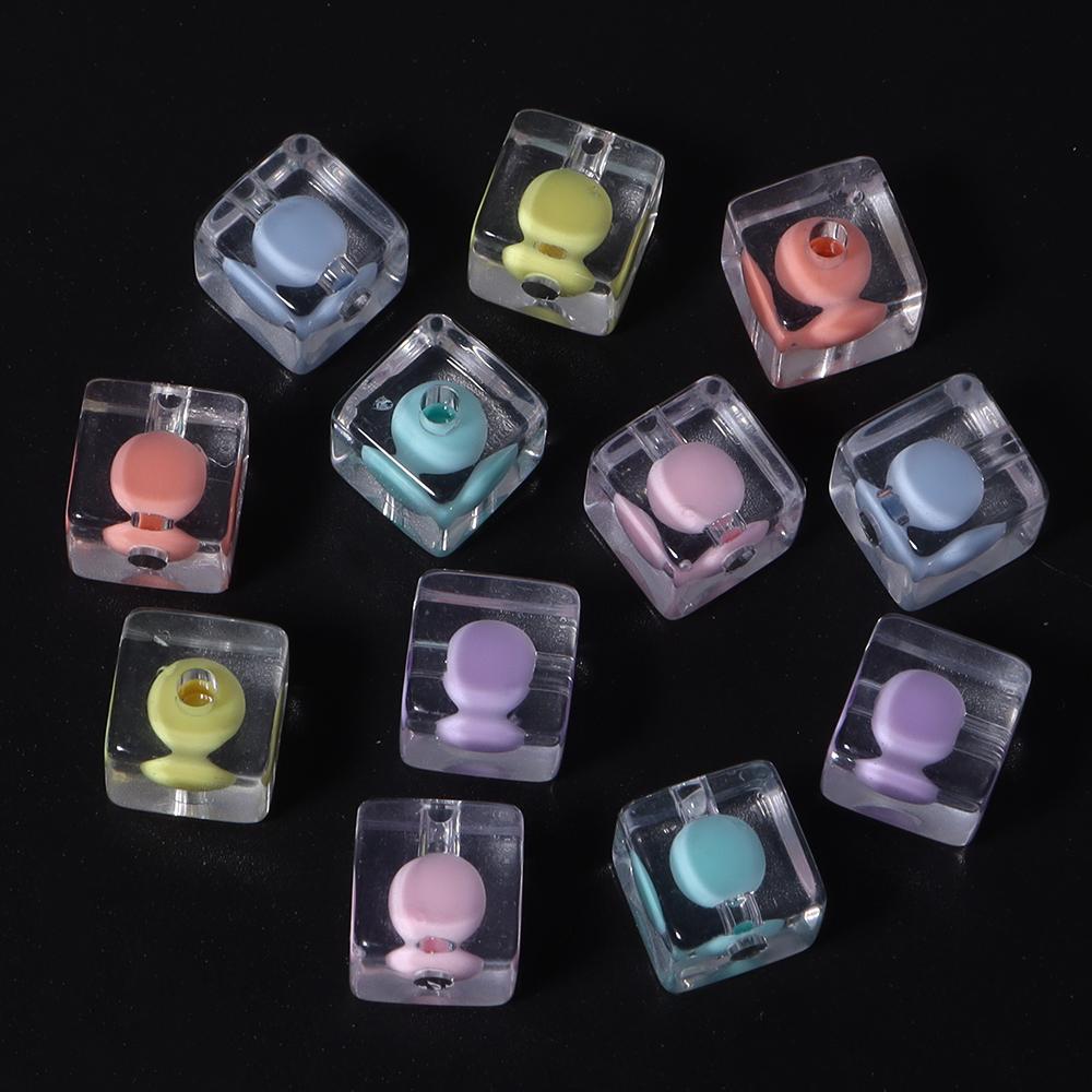 30pcs/lot Cube Acrylic Beads Colorful Square Loose Spacer Beads For Jewelry Making DIY Mobile Phone Chain Key Chain Accessories прозрачный
30pcs/lot Cube Acrylic Beads Colorful Square Loose Spacer Beads For Jewelry Making DIY Mobile Phone Chain Key Chain Accessories прозрачный