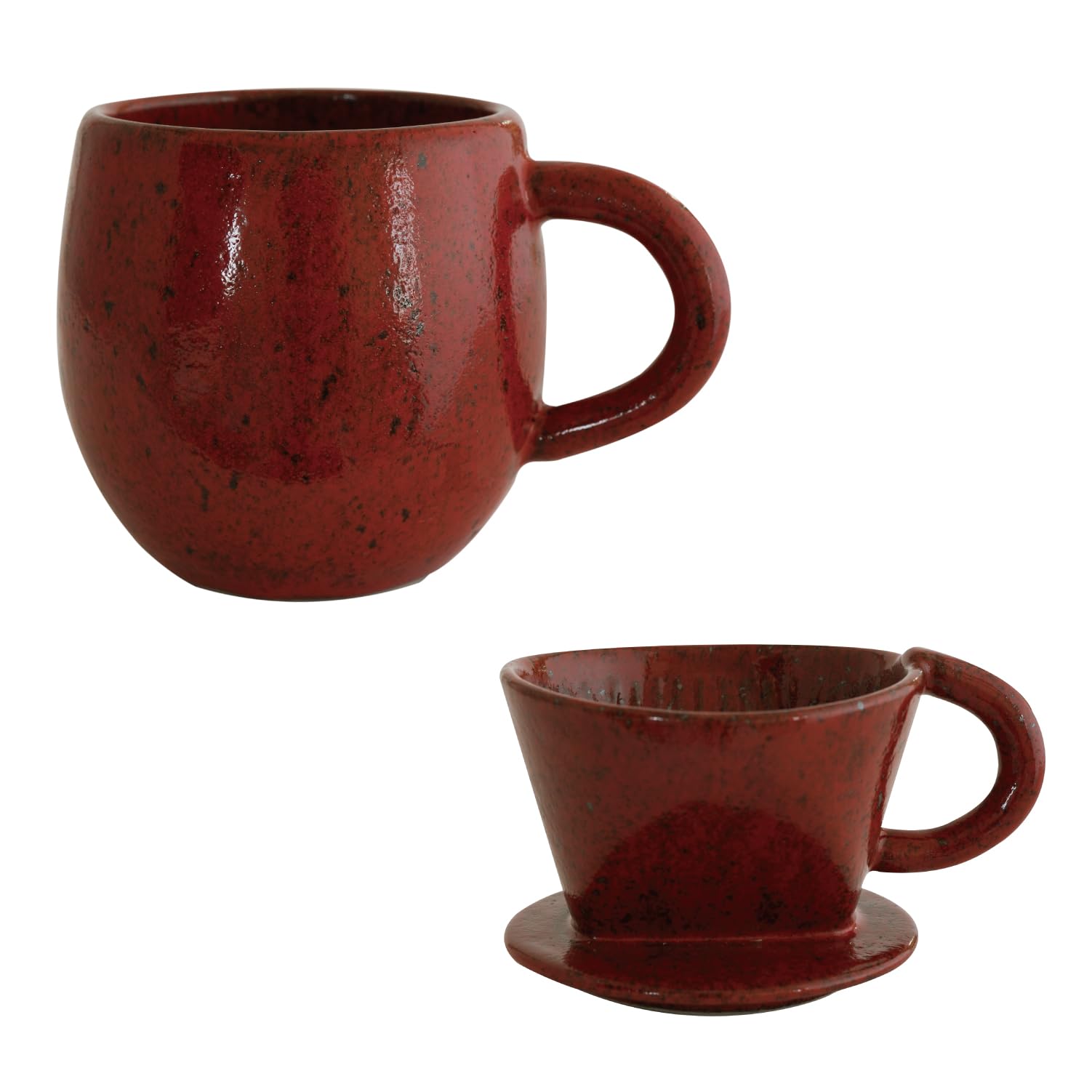 Mars Dripper Mug Set Mino Ware Pottery Single Serving Tableware Made in Japan & красный
Mars Dripper Mug Set Mino Ware Pottery Single Serving Tableware Made in Japan & красный