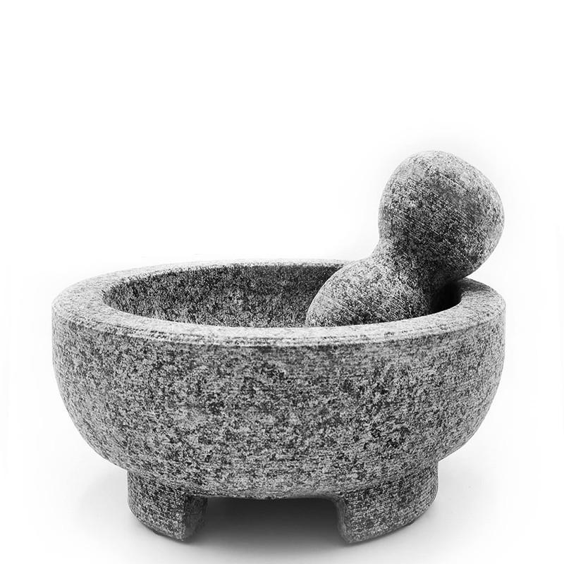 Granite Mortar And Pestle Set Guacamole Bowl 8 Inch Natural Stone Grinder for Spices Seasonings Pastes Pestos and Guacamole
Granite Mortar And Pestle Set Guacamole Bowl 8 Inch Natural Stone Grinder for Spices Seasonings Pastes Pestos and Guacamole
