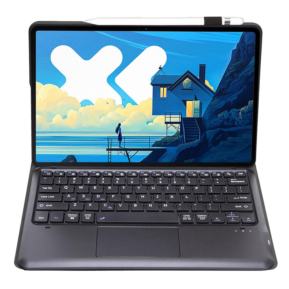 AM26-A For Lenovo Idea Tab Pro/Xiaoxin Pad Pro 12.7 (2025) Leather Tablet Cover with Touchpad Bluetooth-Compatible Keyboard Black
AM26-A For Lenovo Idea Tab Pro/Xiaoxin Pad Pro 12.7 (2025) Leather Tablet Cover with Touchpad Bluetooth-Compatible Keyboard Black