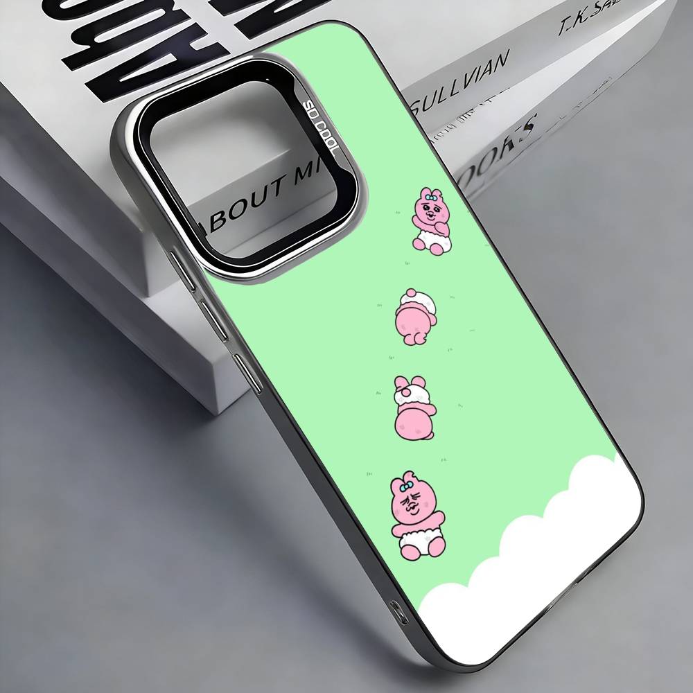 Мультяшный чехол для телефона O-Opanchu Usagi для iPhone 17,16,15,14,13,12,11 Plus,Pro Max, Цветной серебристый чехол для телефона iPhone15promax
Мультяшный чехол для телефона O-Opanchu Usagi для iPhone 17,16,15,14,13,12,11 Plus,Pro Max, Цветной серебристый чехол для телефона iPhone15promax