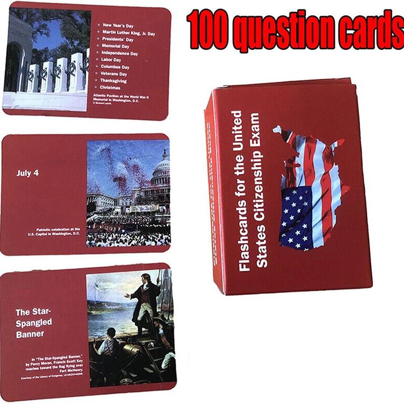 Us Citizenship Flash Cards For Naturalization Test Study Guide, American Citizenship Exam Flashcards червоний
Us Citizenship Flash Cards For Naturalization Test Study Guide, American Citizenship Exam Flashcards червоний