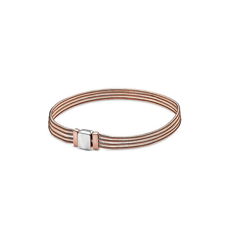 Браслет-змейка из белой меди с золотистым покрытием, серия Pan s Reflexions
Браслет-змейка из белой меди с золотистым покрытием, серия Pan s Reflexions