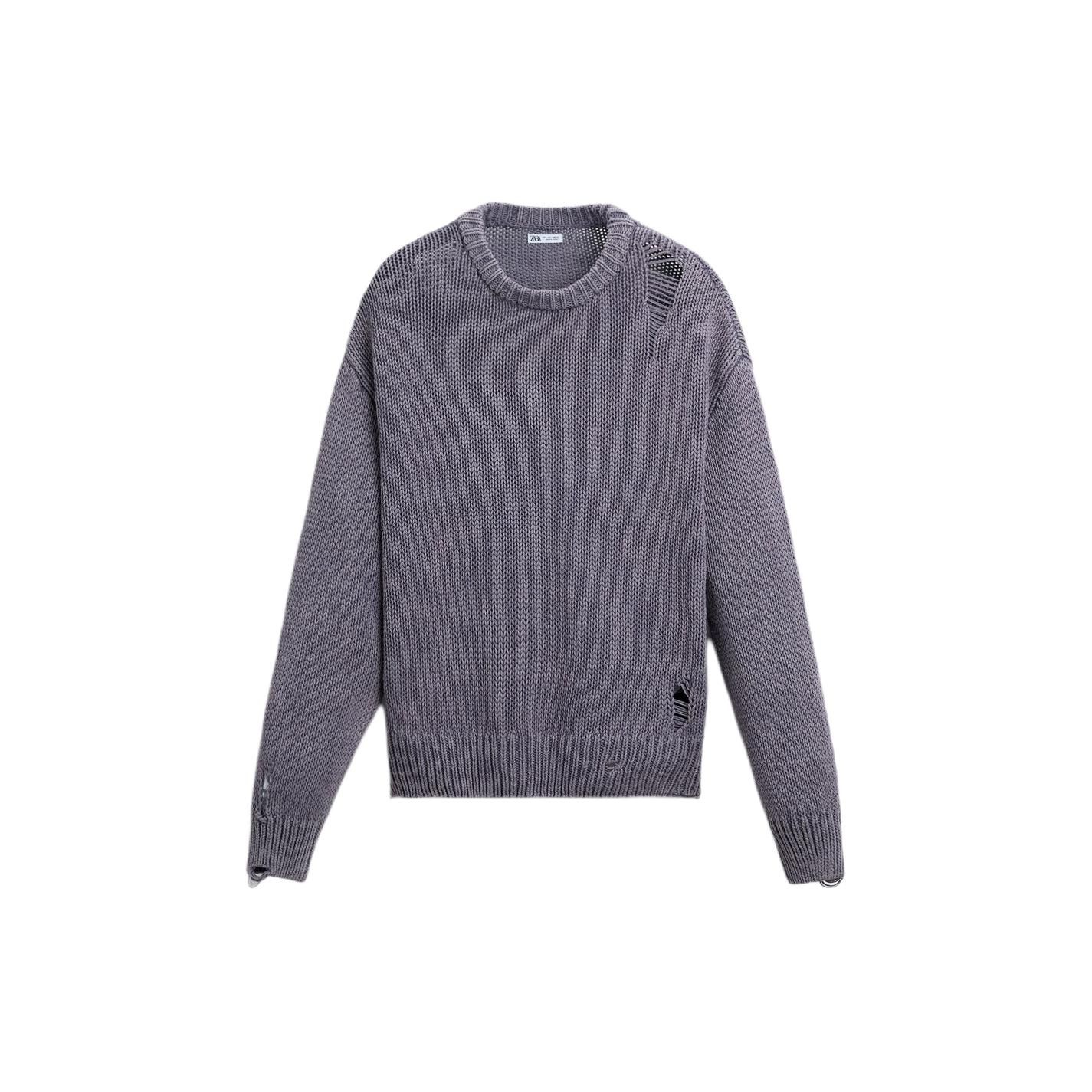 Zara Comfortable Solid Color Round Neck Pullover Long Sleeve Knit Sweater Men sweater Deep-Purple 07140412611-36 L
Zara Comfortable Solid Color Round Neck Pullover Long Sleeve Knit Sweater Men sweater Deep-Purple 07140412611-36 L