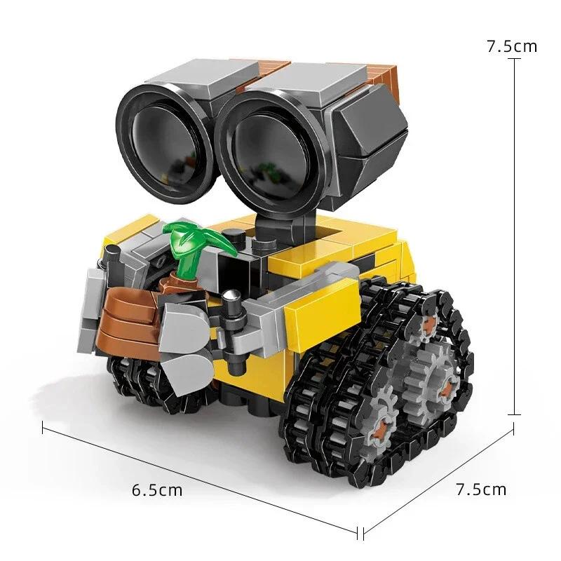 Classic Movie Mini Robot Wall-E Moc Building Blocks Model Diy Bricks Kits Creative Toys For Kids Intelligence Game Adult Gifts
Classic Movie Mini Robot Wall-E Moc Building Blocks Model Diy Bricks Kits Creative Toys For Kids Intelligence Game Adult Gifts