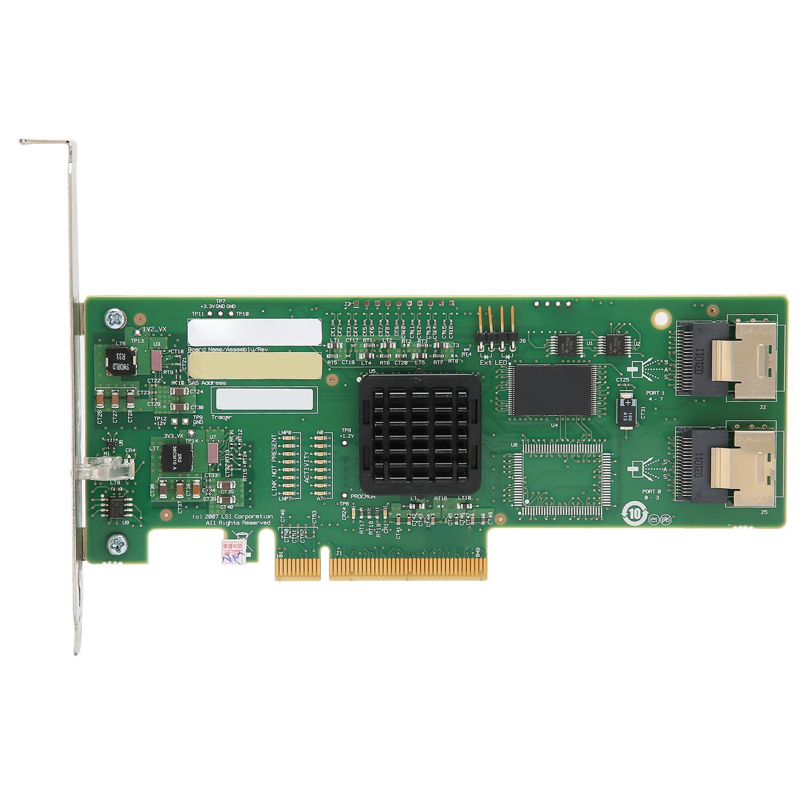 Адаптер сервера Gigabit Ethernet PCI E X8 Захист даних 2 Роз єми SFF8087 Матеріал друкованої плати Ethernet
Адаптер сервера Gigabit Ethernet PCI E X8 Захист даних 2 Роз єми SFF8087 Матеріал друкованої плати Ethernet