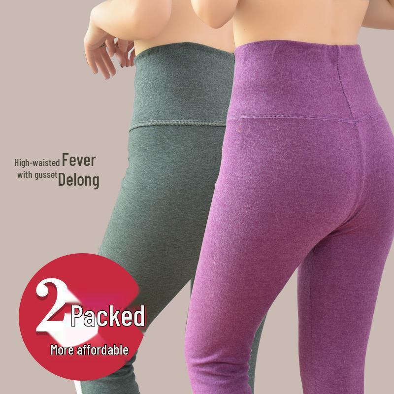 High Waist Thermal Knee-Lined Leggings for Women - Thick, Fleece-Lined, Winter Warmth and Body Shaping. XXL (125-145 lbs recommendation)
High Waist Thermal Knee-Lined Leggings for Women - Thick, Fleece-Lined, Winter Warmth and Body Shaping. XXL (125-145 lbs recommendation)