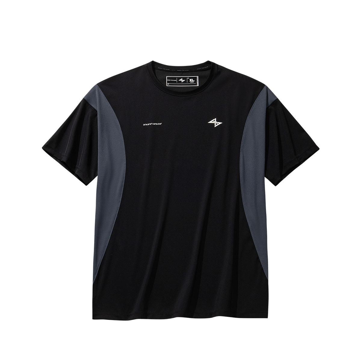 Anta Comfortable T-Shirt Short Sleeve Knitted Top Men tops Black 152531152-2
Anta Comfortable T-Shirt Short Sleeve Knitted Top Men tops Black 152531152-2
