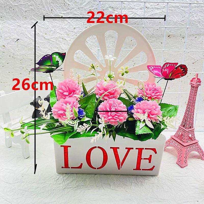 Ball Artificial Six Chrysanthemums Floral Basket Ornaments Butterfly With розовый
Ball Artificial Six Chrysanthemums Floral Basket Ornaments Butterfly With розовый