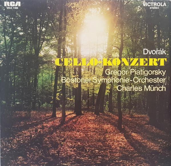 LP Record GREGOR PIATIGORSKY, CHARLES MUNCH, - Dvorak Konzert Fur Violoncello Und VICS1386 RCA 1961 Germany Classical Used
LP Record GREGOR PIATIGORSKY, CHARLES MUNCH, - Dvorak Konzert Fur Violoncello Und VICS1386 RCA 1961 Germany Classical Used