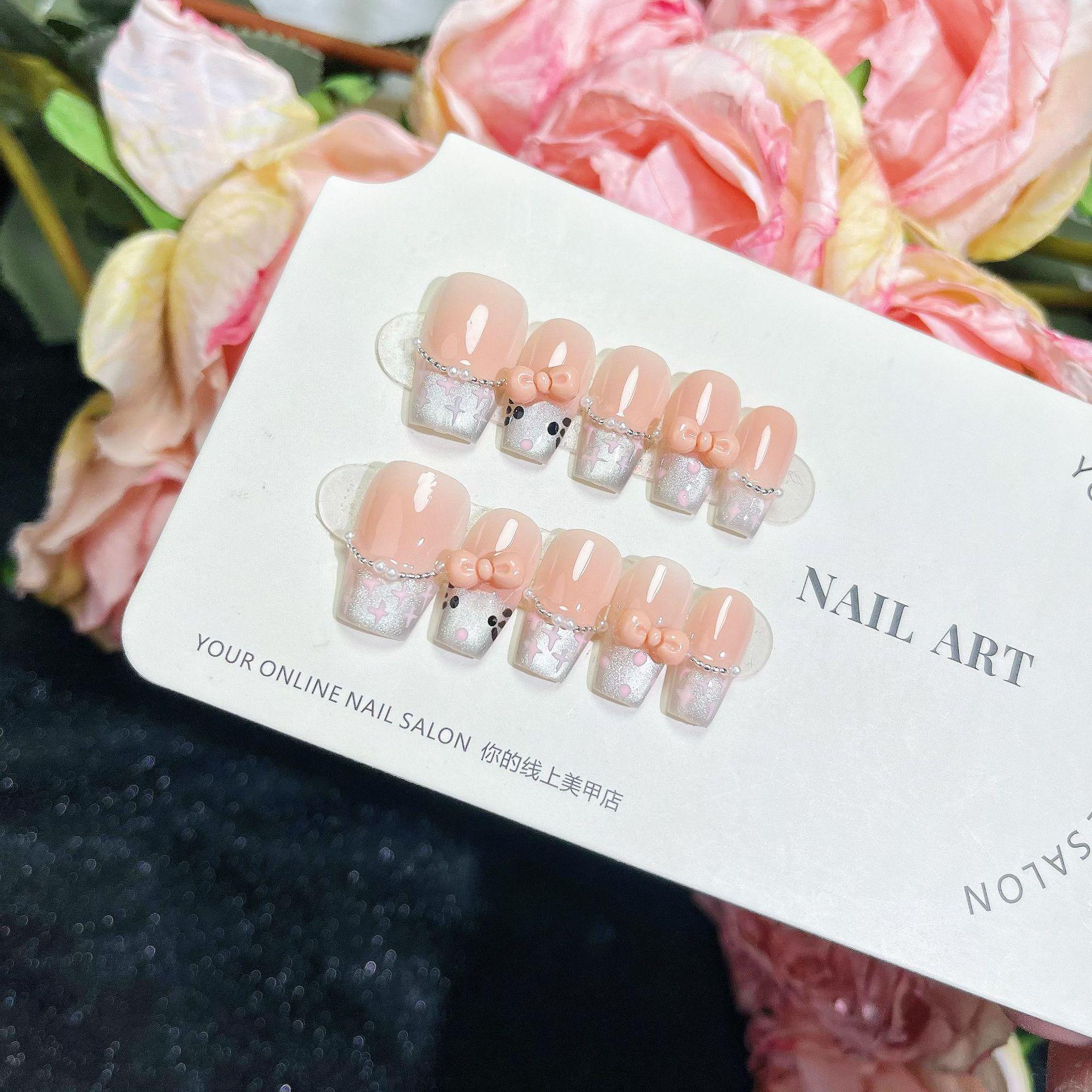 Серебристый глиттер и стразы Французский бант Балетные элементы для нейл-арта Large
Серебристый глиттер и стразы Французский бант Балетные элементы для нейл-арта Large