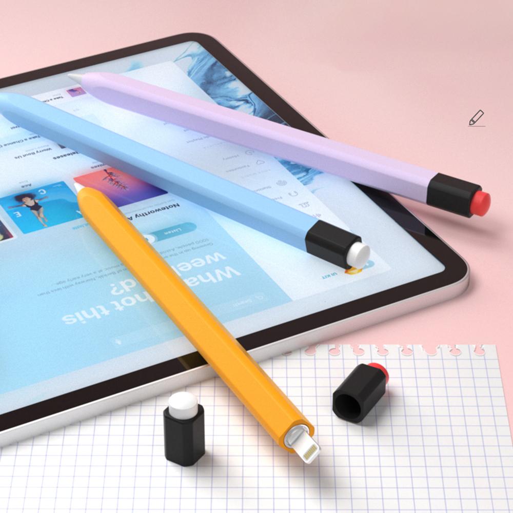 For Apple Pencil (1st Generation) Protective Sleeve Scratch-proof Silicone Stylus Pen Cover Orange
For Apple Pencil (1st Generation) Protective Sleeve Scratch-proof Silicone Stylus Pen Cover Orange