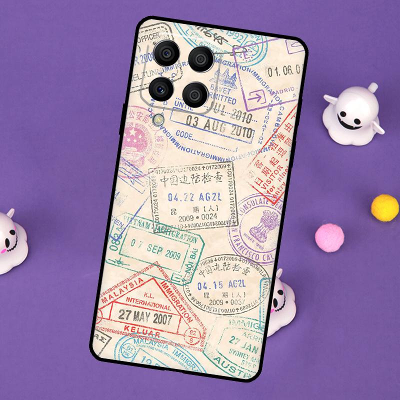 Retro Post Card Passport Stamps Cover For Samsung Galaxy M55 M15 M33 M13 M23 M53 M31 M51 M14 M34 M54 M20 M30s M52 M32 Case Samsung M14
Retro Post Card Passport Stamps Cover For Samsung Galaxy M55 M15 M33 M13 M23 M53 M31 M51 M14 M34 M54 M20 M30s M52 M32 Case Samsung M14