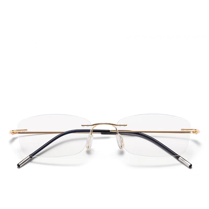 Anti Blue Light Men Reading Glasses Memory Titanium Rimless Glasses Presbyopic Eyeglasses Rectangular Glasses Rimless +1.0
Anti Blue Light Men Reading Glasses Memory Titanium Rimless Glasses Presbyopic Eyeglasses Rectangular Glasses Rimless +1.0