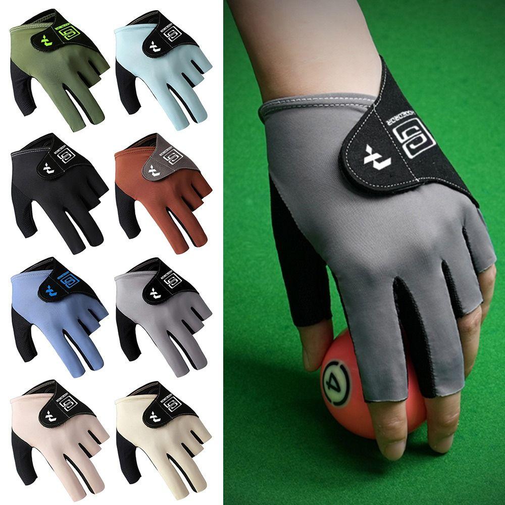 Left Hand Half Fingers Glove Elastic Snooker Billiard Glove Billiards Glove Fitness Accessories сірий
Left Hand Half Fingers Glove Elastic Snooker Billiard Glove Billiards Glove Fitness Accessories сірий