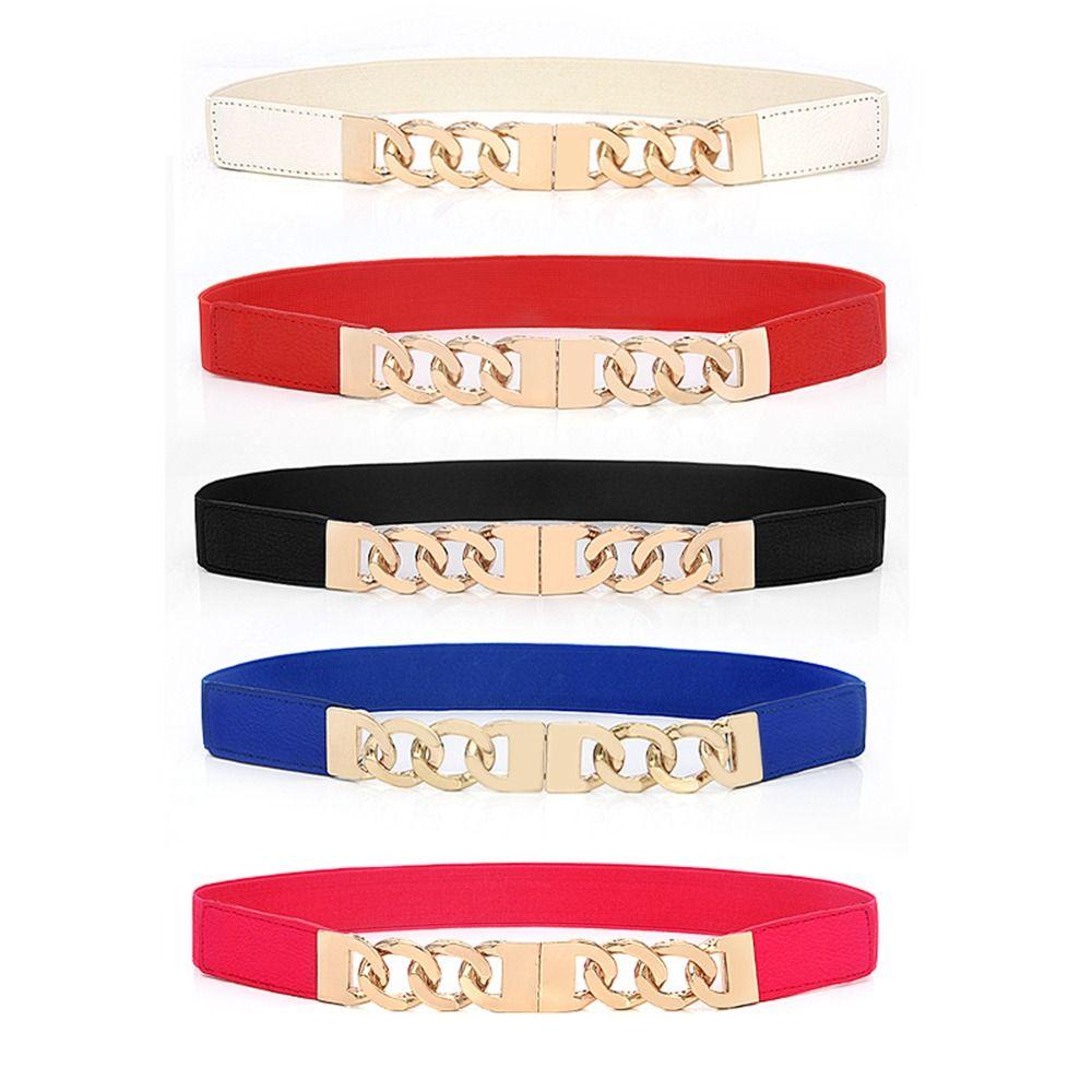 Fashion Waist Belts Adjustable Women Waist Strap Elastic Belts Stretch Decorative Waistband
Fashion Waist Belts Adjustable Women Waist Strap Elastic Belts Stretch Decorative Waistband