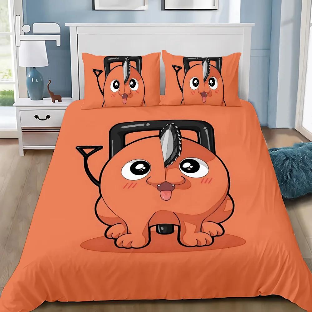 Anime Soft Duvet Cover Pilowcase Chainsaws Man Beding Set Adult People Boy Girl Bedrom Decoration Children Gift Single Double Large Sized Dimensions 135*200cm Eu-Single
Anime Soft Duvet Cover Pilowcase Chainsaws Man Beding Set Adult People Boy Girl Bedrom Decoration Children Gift Single Double Large Sized Dimensions 135*200cm Eu-Single