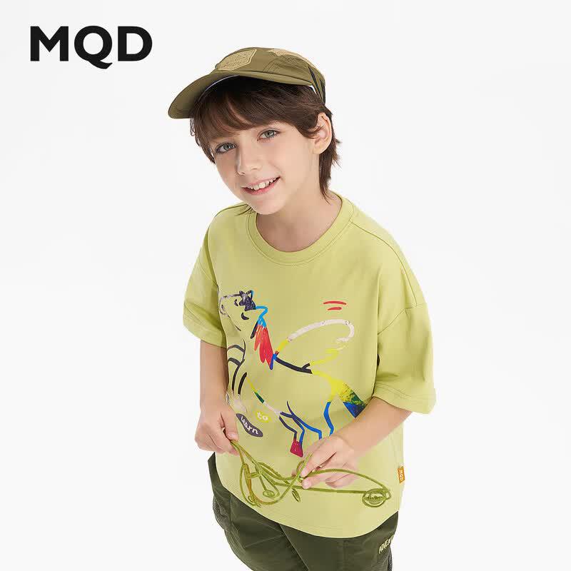 MQD Kids Moisture-Wicking Short Sleeve T-shirt 120cm
MQD Kids Moisture-Wicking Short Sleeve T-shirt 120cm