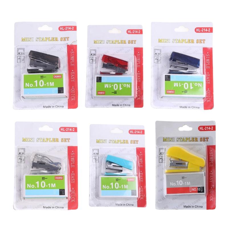 Small Stapler with 10# Staple Pocket Stapler with Staple Remover 20 Sheet Capacity for Student Teacher Office School 1
Small Stapler with 10# Staple Pocket Stapler with Staple Remover 20 Sheet Capacity for Student Teacher Office School 1