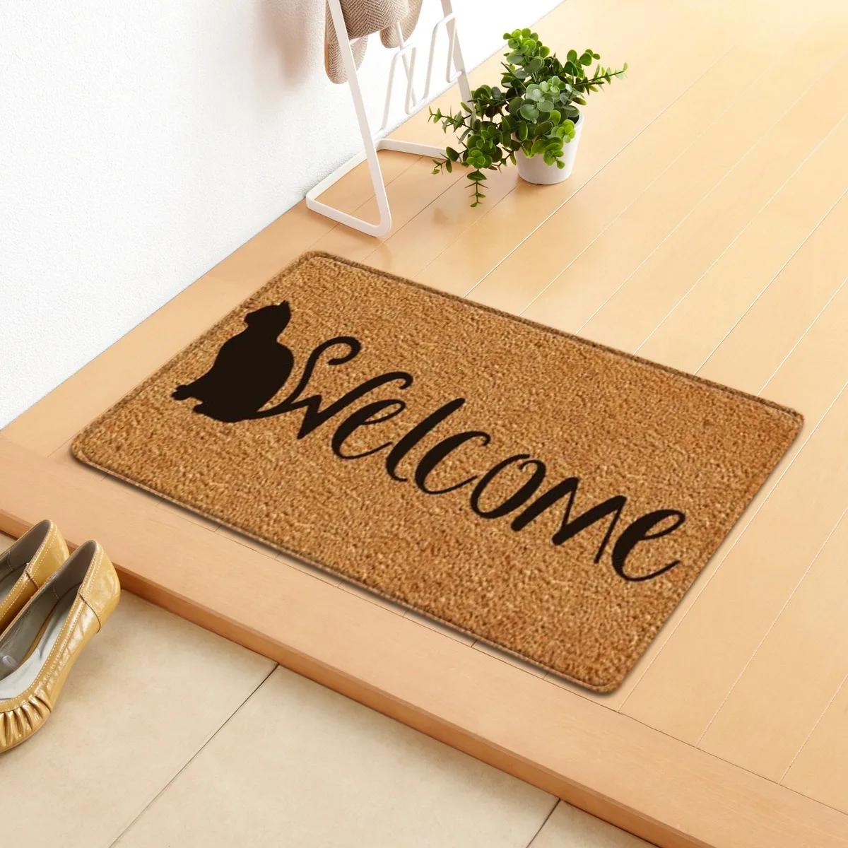 Claw Print Carpet Art Font Welcome Floor Mat Anti Slip Minimalist Design Living Room Bedroom Entrance Carpet Home Decoration 40cm x 60cm
Claw Print Carpet Art Font Welcome Floor Mat Anti Slip Minimalist Design Living Room Bedroom Entrance Carpet Home Decoration 40cm x 60cm