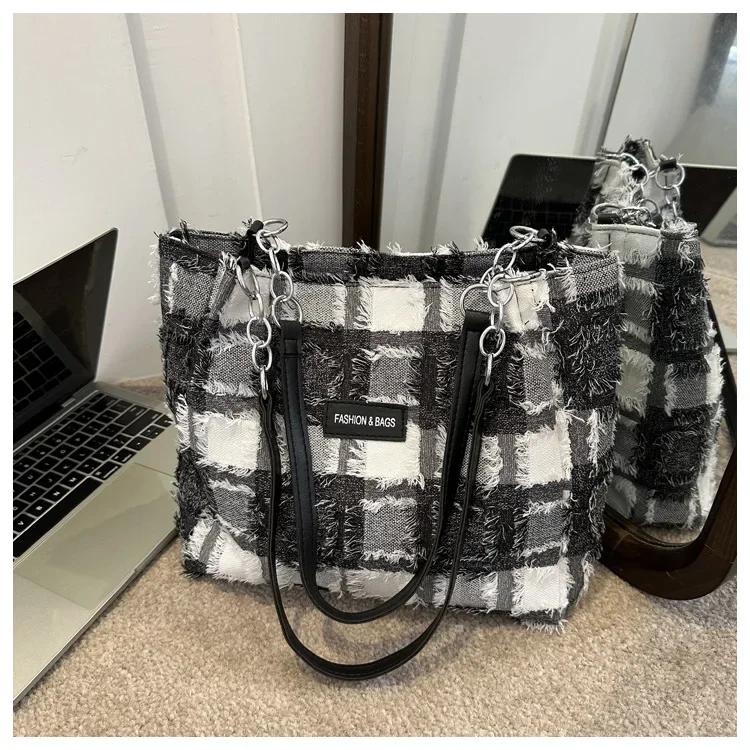 Женская мода клетчатая вышитая сумка через плечо из холста сумки-мессенджеры сумки-тоут идеальная сумка-мессенджер классическая сумка для поездок на работу
Женская мода клетчатая вышитая сумка через плечо из холста сумки-мессенджеры сумки-тоут идеальная сумка-мессенджер классическая сумка для поездок на работу