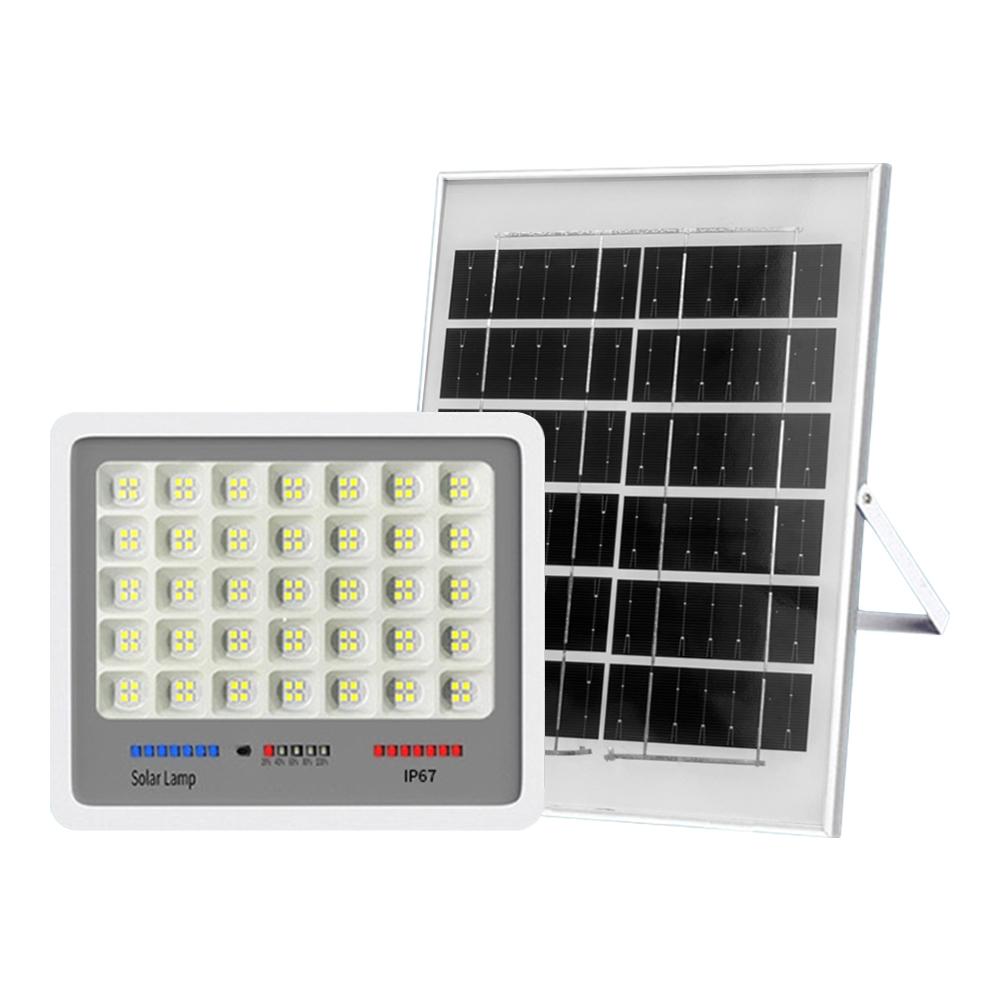 IP67 Waterproof Solar LED Flood Light Auto-On Multi Modes Remote Control Monocrystalline Panel for Garden Courtyard
IP67 Waterproof Solar LED Flood Light Auto-On Multi Modes Remote Control Monocrystalline Panel for Garden Courtyard