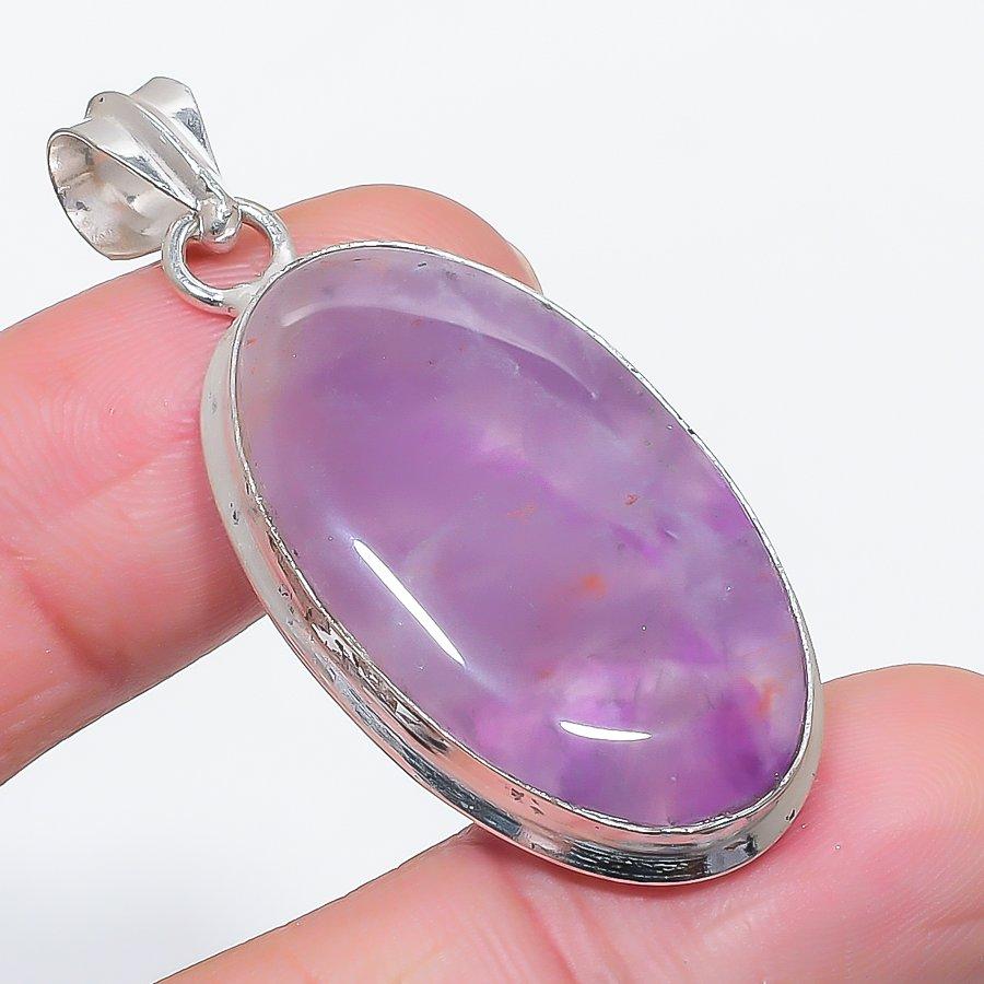Натуральный Аметист Шалфея Драгоценный камень 925 Стерлинговое серебро Ювелирная подвеска 1,97 K9S14
Натуральный Аметист Шалфея Драгоценный камень 925 Стерлинговое серебро Ювелирная подвеска 1,97 K9S14