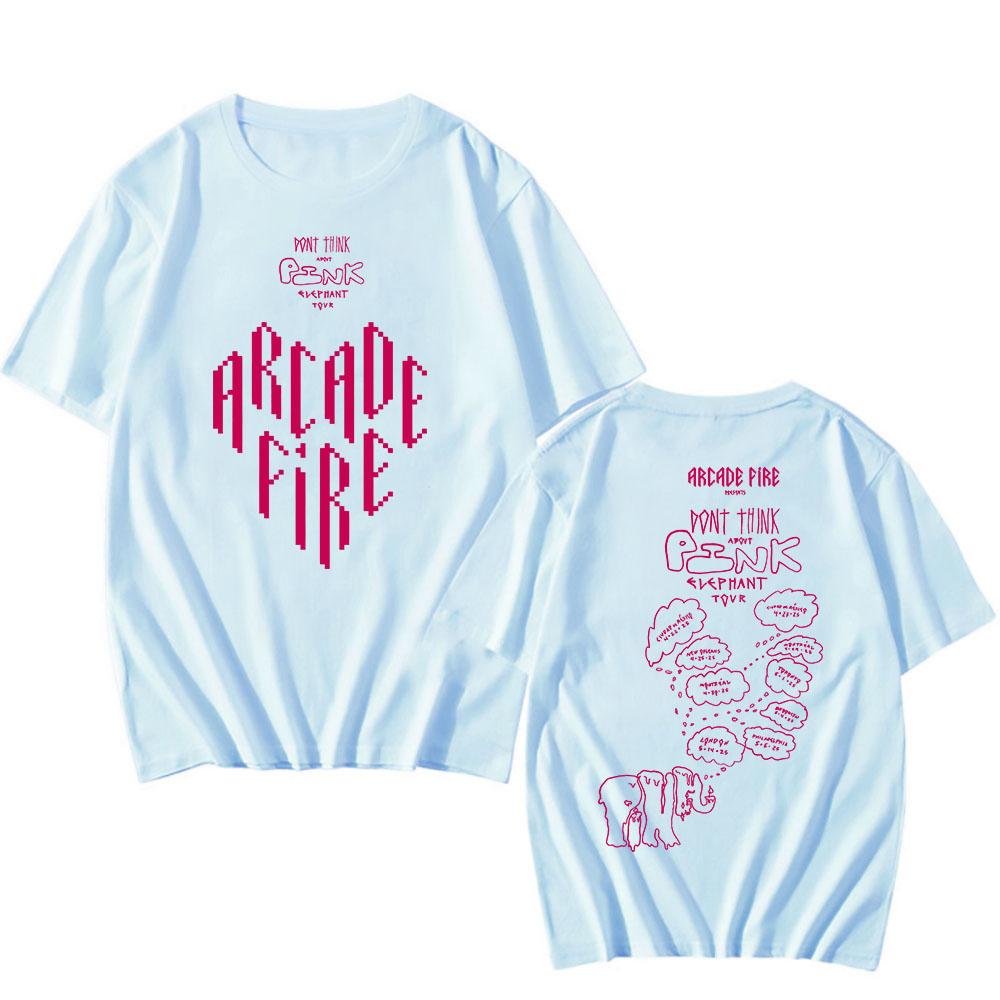 Don t Think about Pink Elephant Tour 2025 T-shirt ARCADE FIRE Rock Band Tshirts Cotton Men Women Unisex Streetwear Hip Hop Tees S
Don t Think about Pink Elephant Tour 2025 T-shirt ARCADE FIRE Rock Band Tshirts Cotton Men Women Unisex Streetwear Hip Hop Tees S